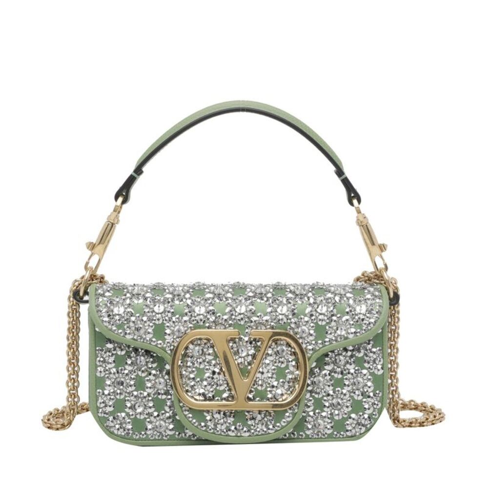 Valentino Garavani Women Loco' Small Embroidered Shoulder Bag